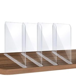 Gofi Acrylic Shelf Dividers
